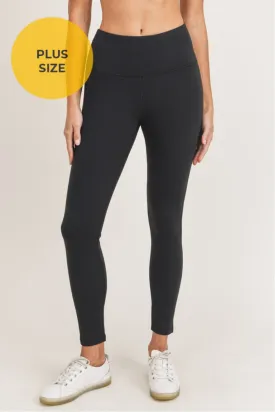2915   Macy PLUS Thermal Essential Brushed High Waist Leggings