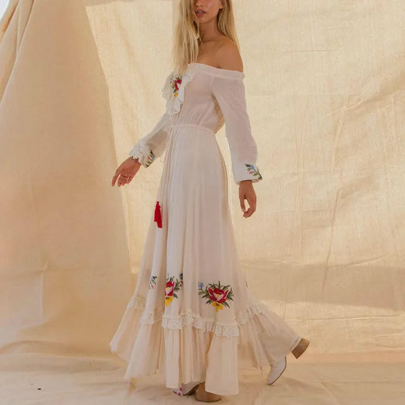 Addison Rose Bohemian Maxi Dress