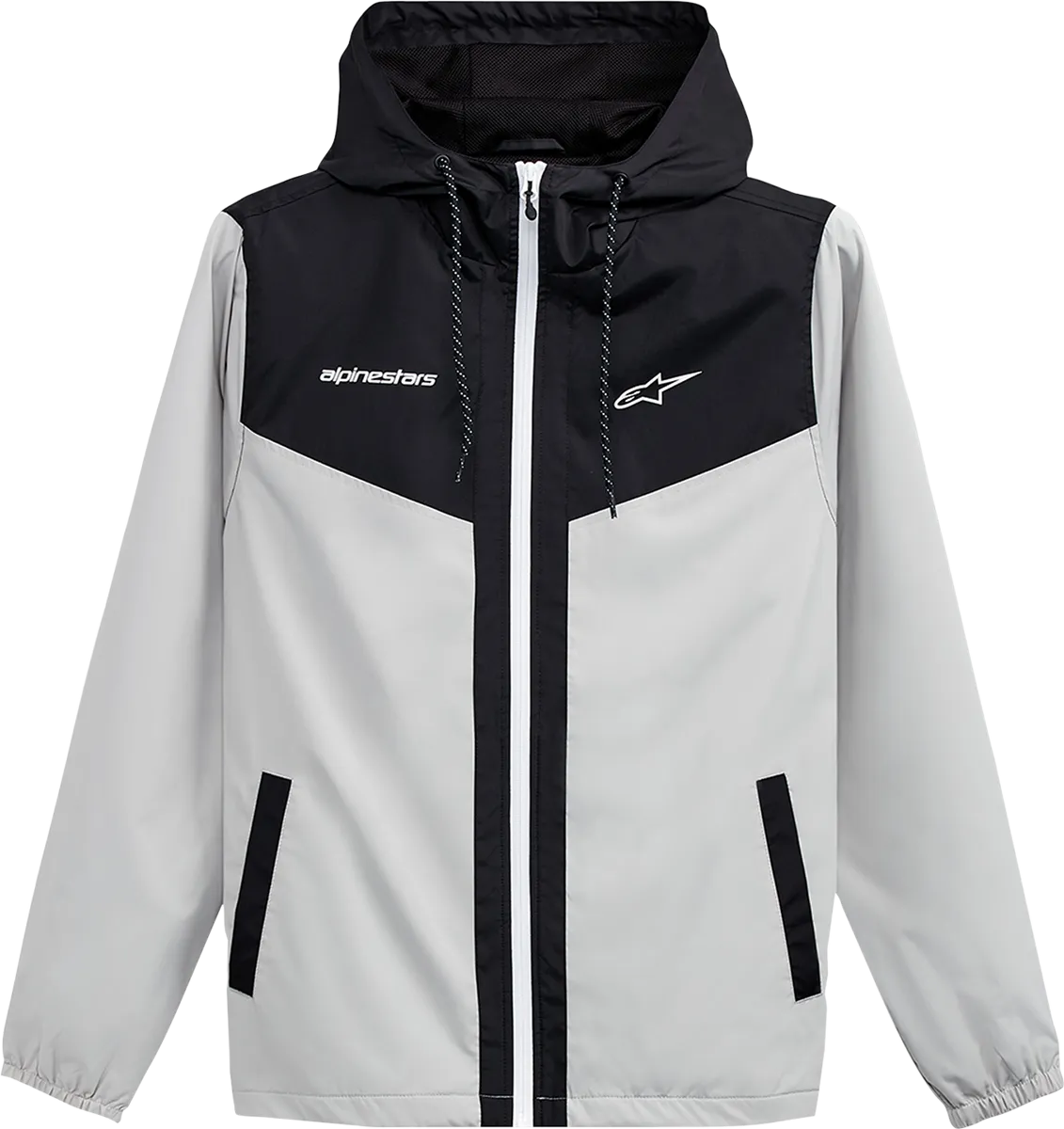ALPINESTARS Plex Jacket - Black/Silver - Large 1212-110001900L