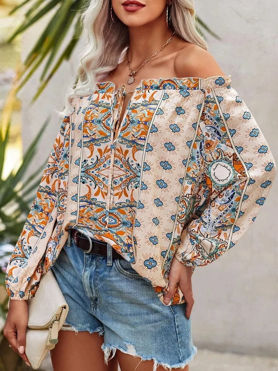 Beachy Off-Shoulder Top