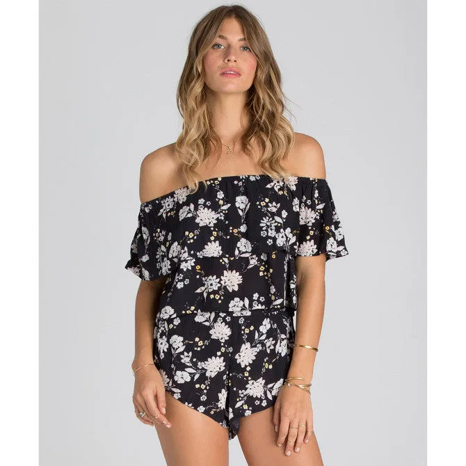 Billabong Tropical Sands Women's Top In Black J506FTROOFB