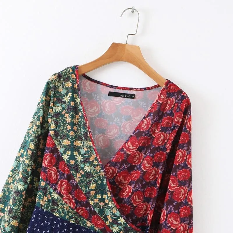 BOHEMIAN MIDI DRESS