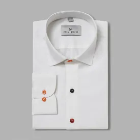 Brute White Dress Cotton Shirt