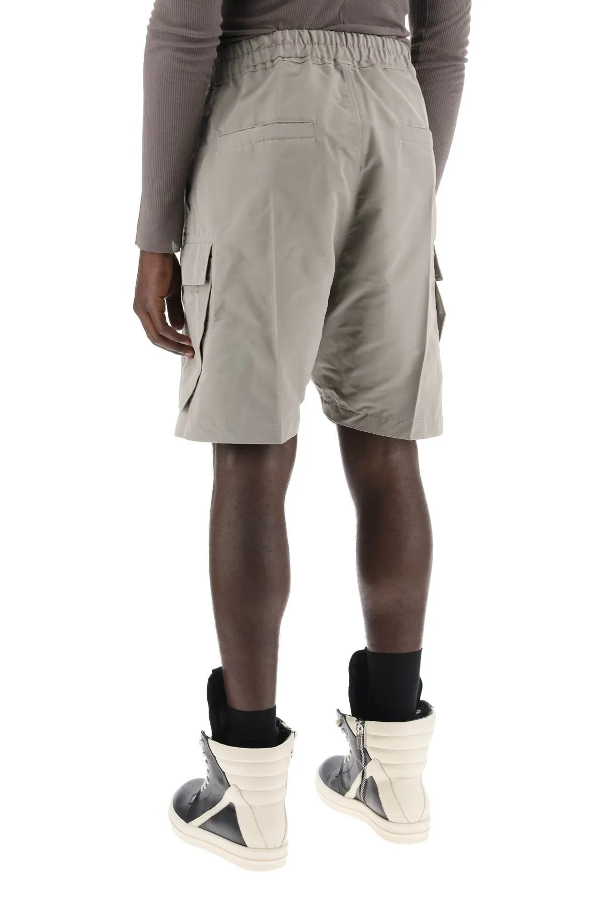 cargo shorts in faille