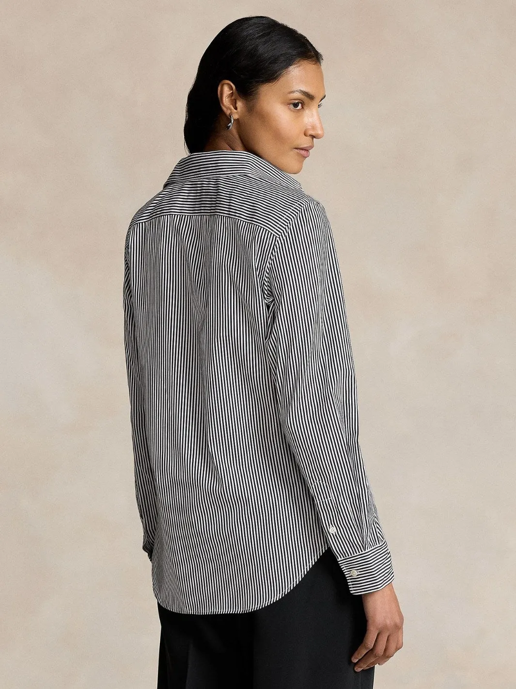 CLASSIC FIT STRIPED COTTON SHIRT Sort