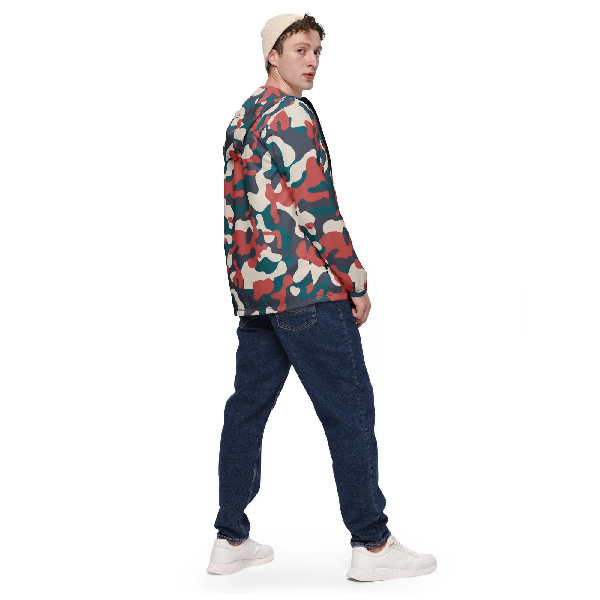 Coloruful Camo windbreaker