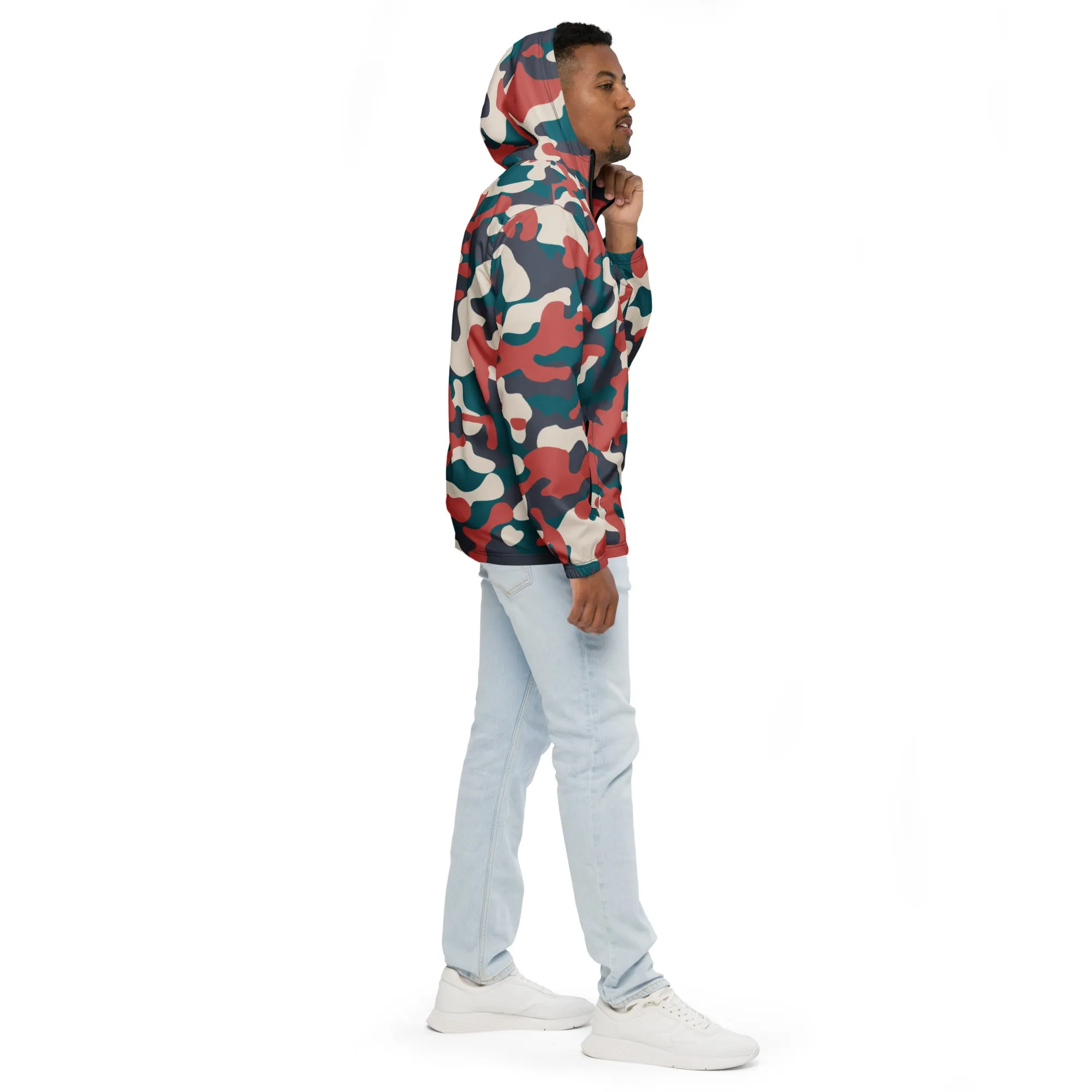 Coloruful Camo windbreaker