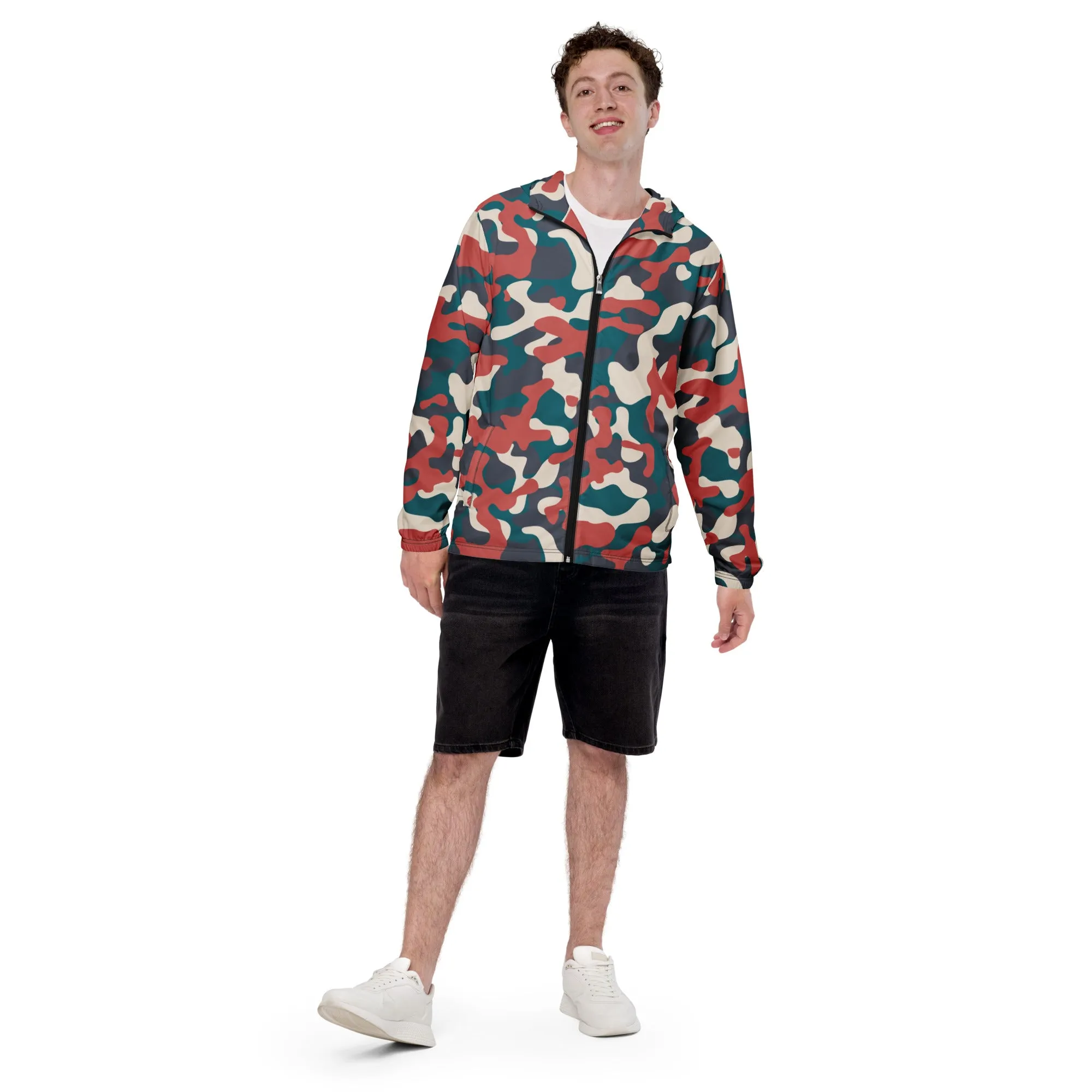 Coloruful Camo windbreaker