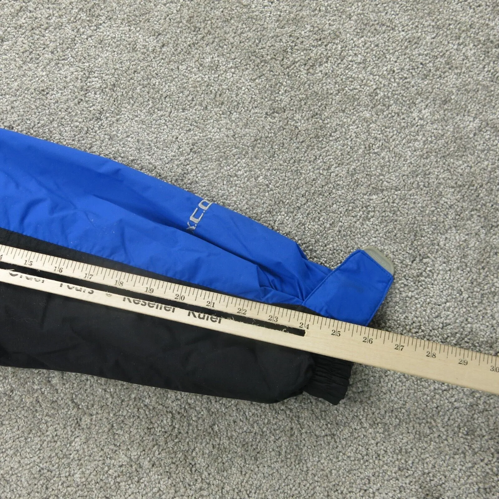 Columbia Jacket Mens Medium Blue Black Windbreaker Lightweight Outdoor Parka