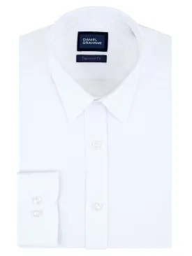 Daniel Grahame Tapered Fit Formal Shirt - White