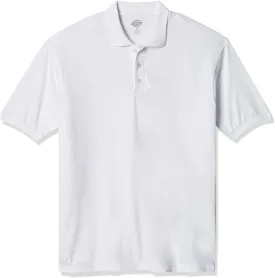 Dickies mens big polo shirts, White, 3X-Large US