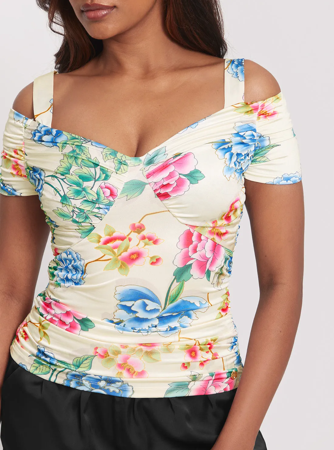 Eco Floral Print Emily Top