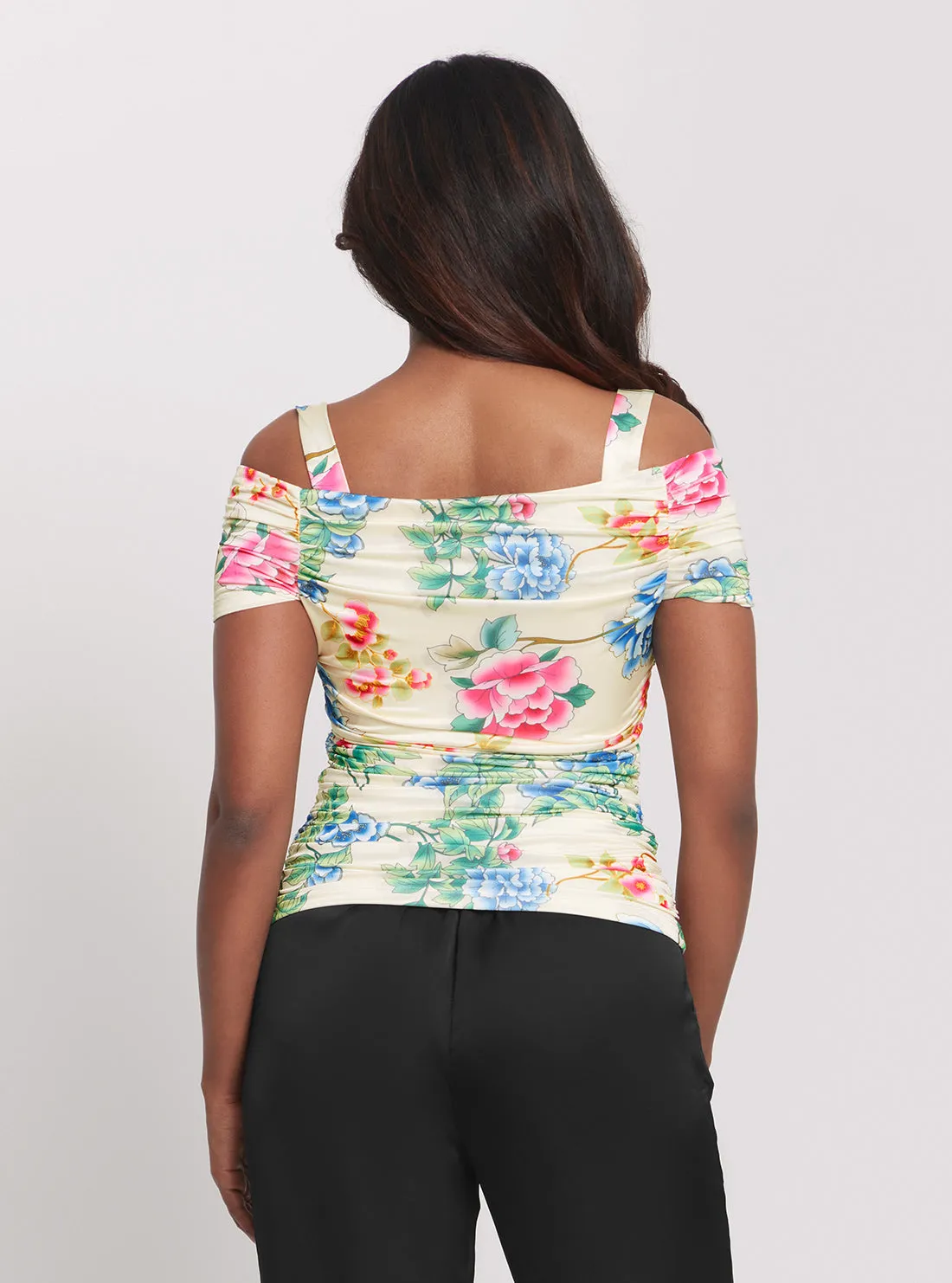 Eco Floral Print Emily Top