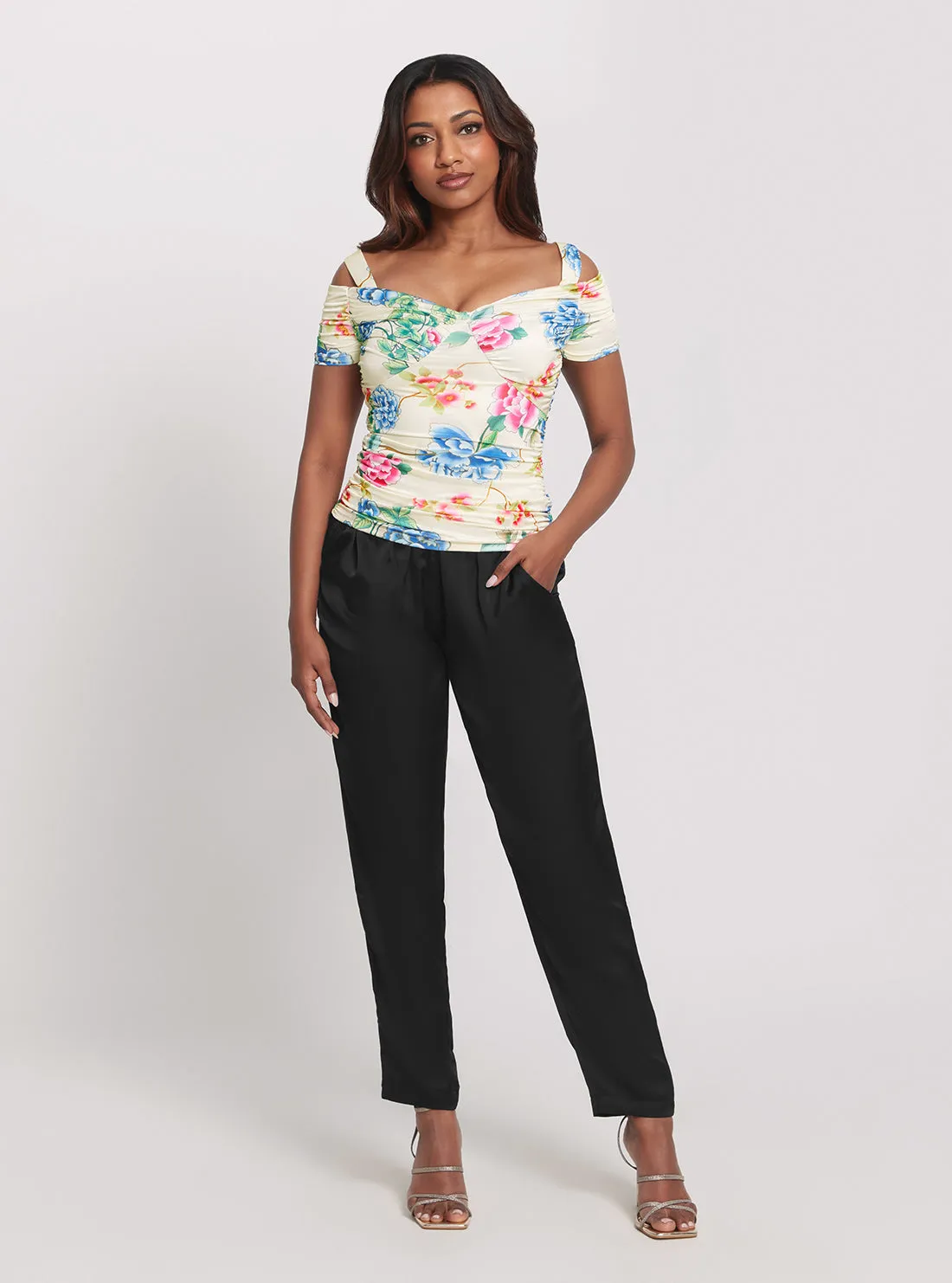 Eco Floral Print Emily Top