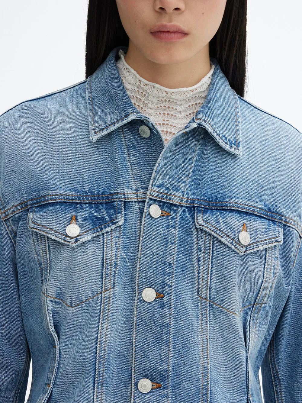 Fitted Denim Jacket