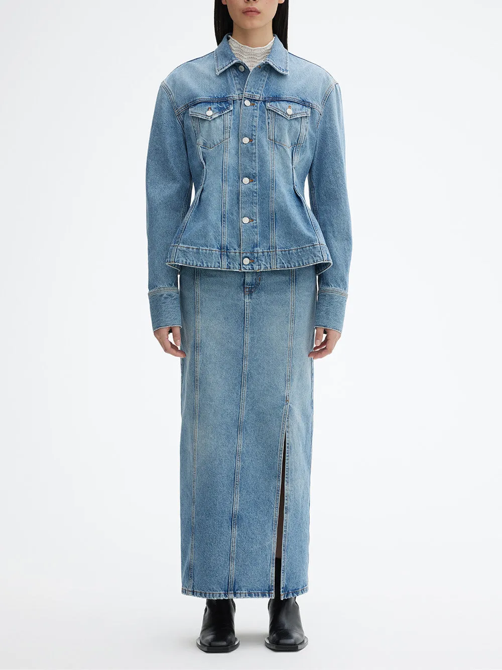Fitted Denim Jacket