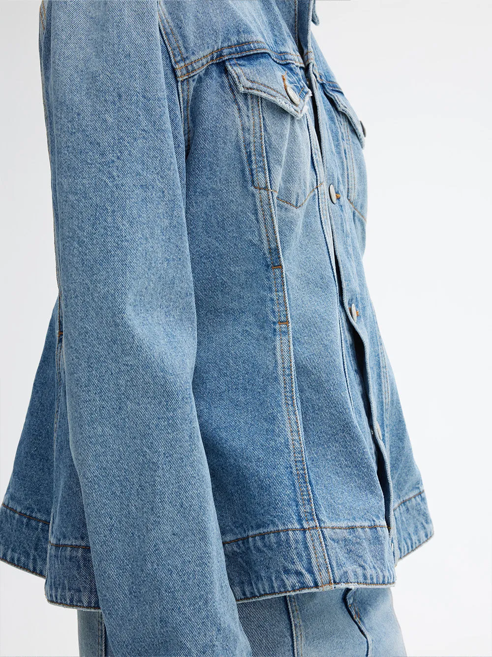 Fitted Denim Jacket