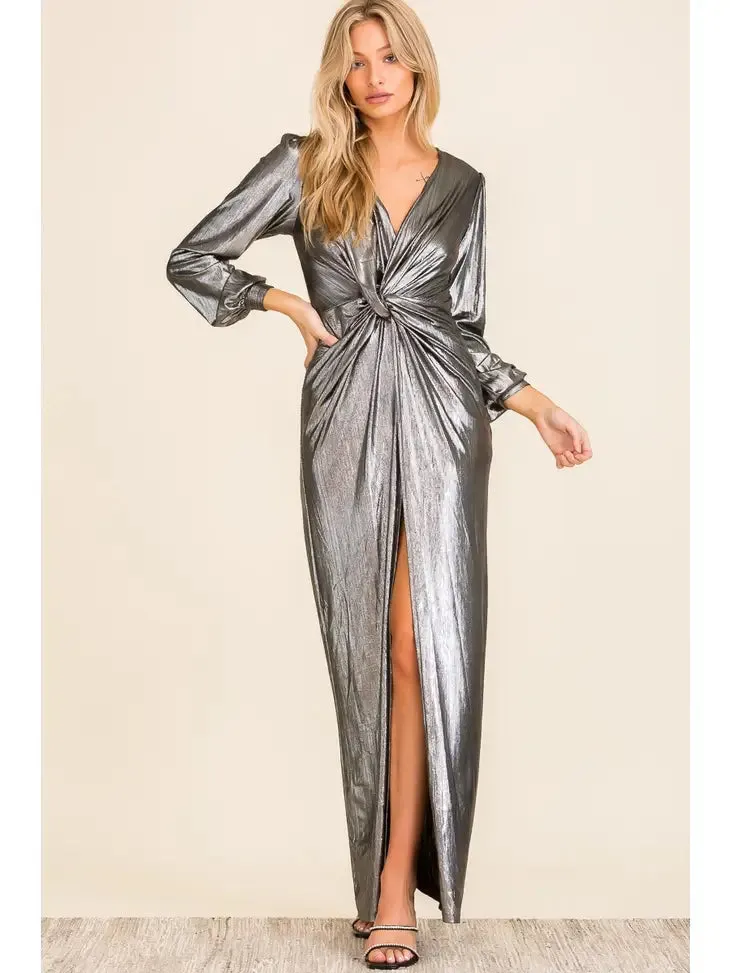 Gun Metal Dancer Dress