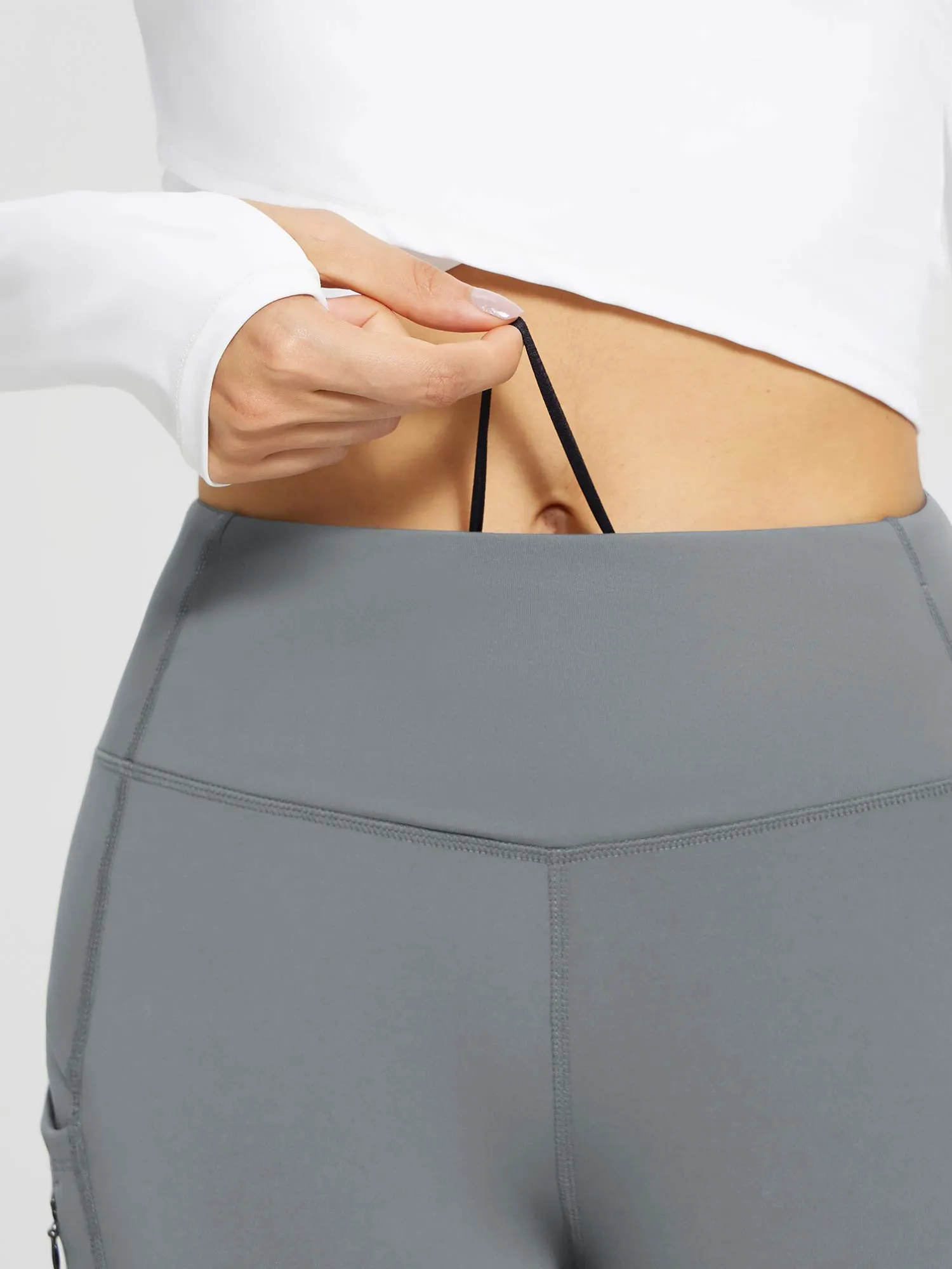 Laureate Fleece-Lined High Rise Pocket Leggings