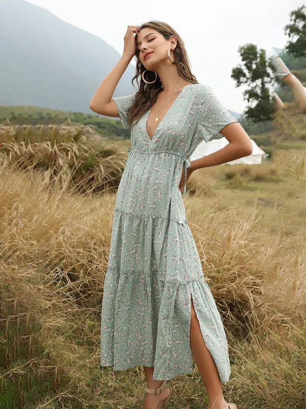 Luna Floral Bohemian Dress