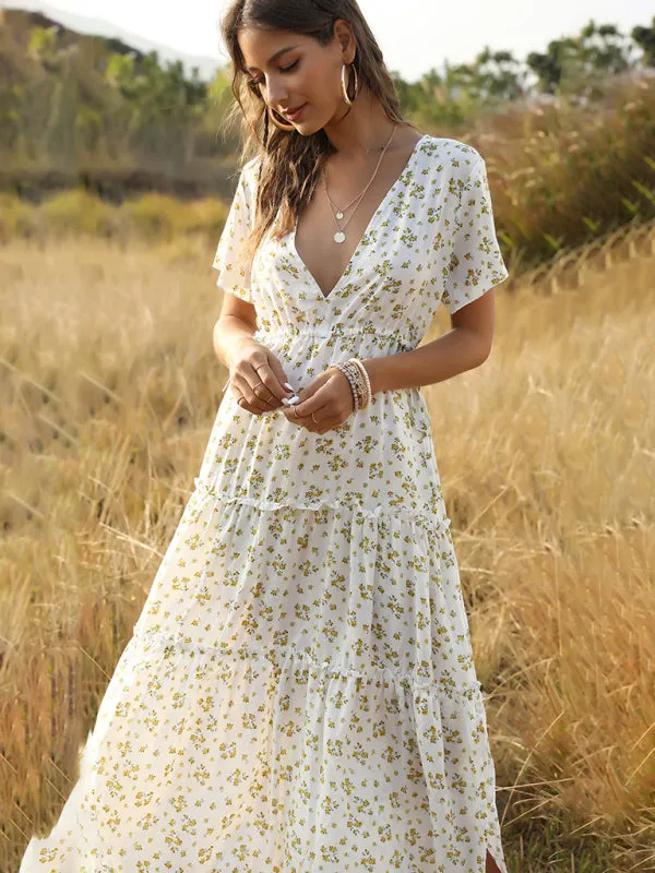 Luna Floral Bohemian Dress
