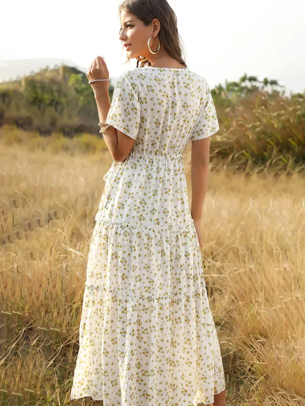 Luna Floral Bohemian Dress