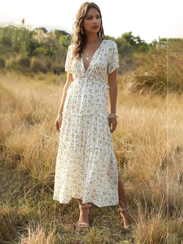 Luna Floral Bohemian Dress