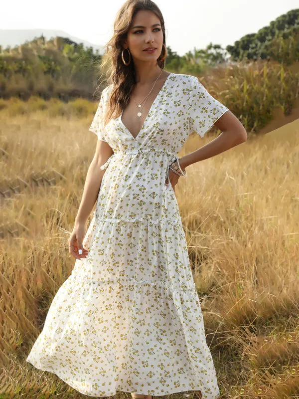 Luna Floral Bohemian Dress