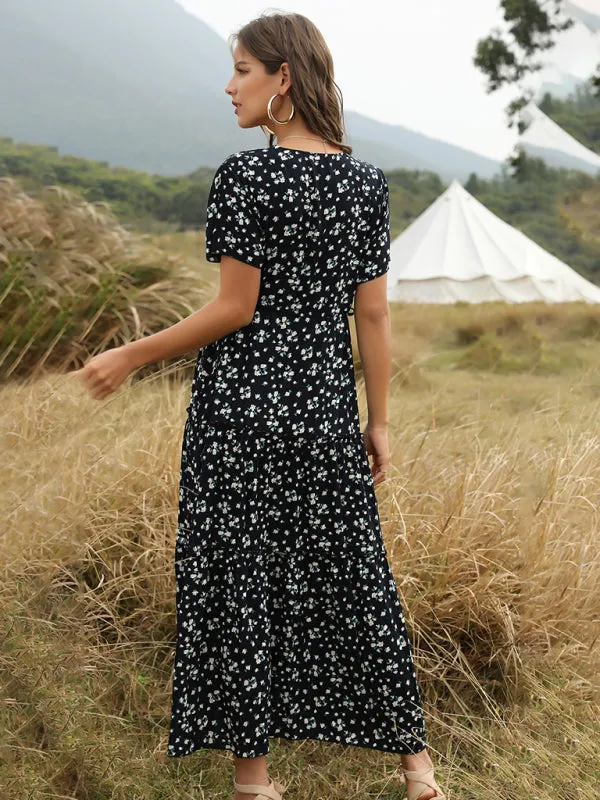 Luna Floral Bohemian Dress