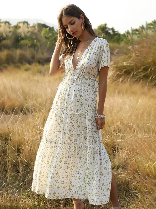 Luna Floral Bohemian Dress