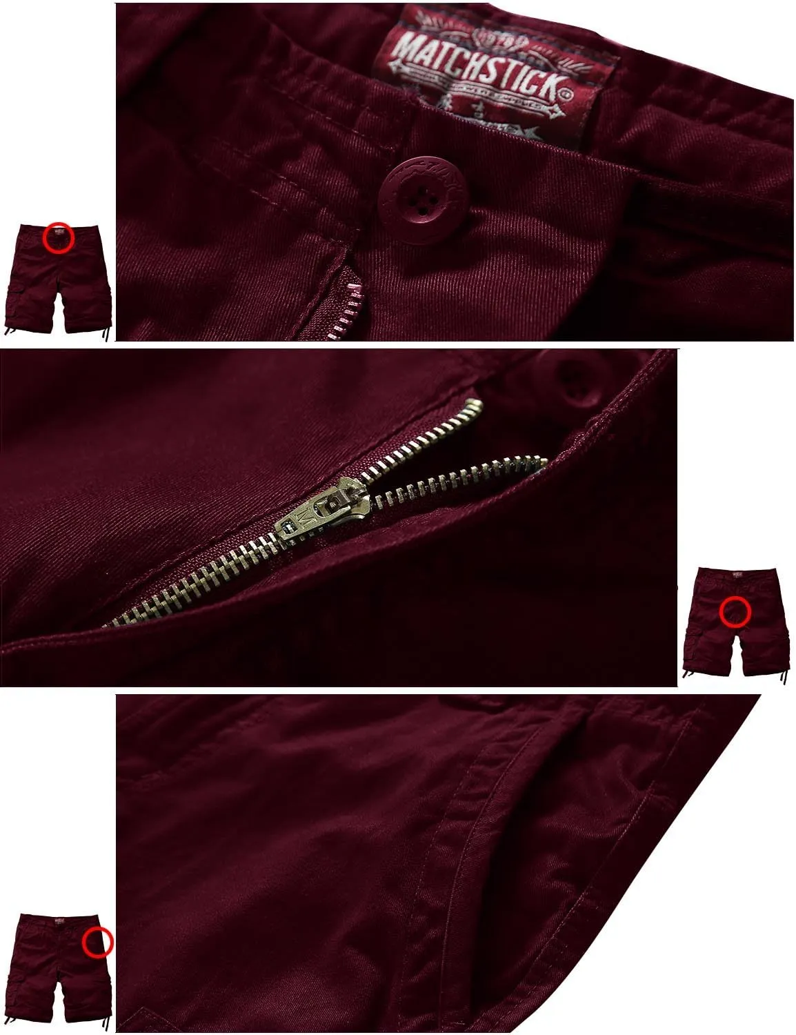 Match Men's Wild Cargo Shorts