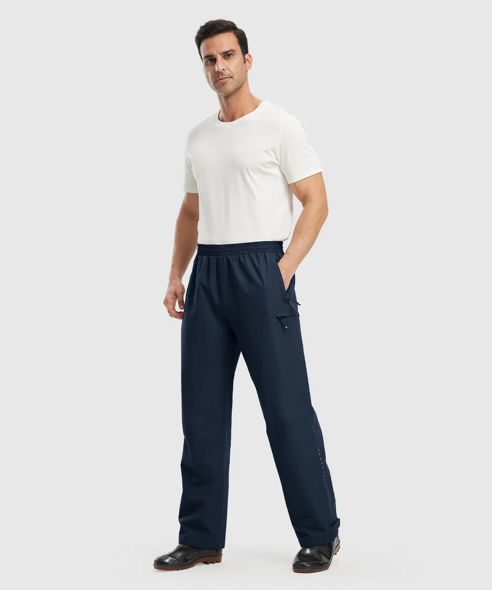 Men's High Performance Waterproof Breathable Rain Pants
