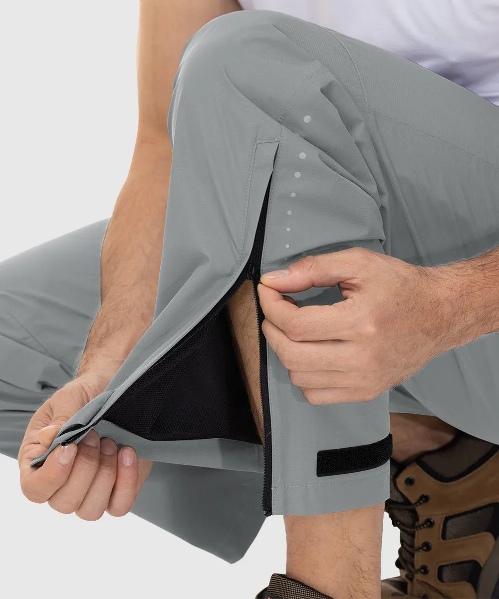 Men's High Performance Waterproof Breathable Rain Pants