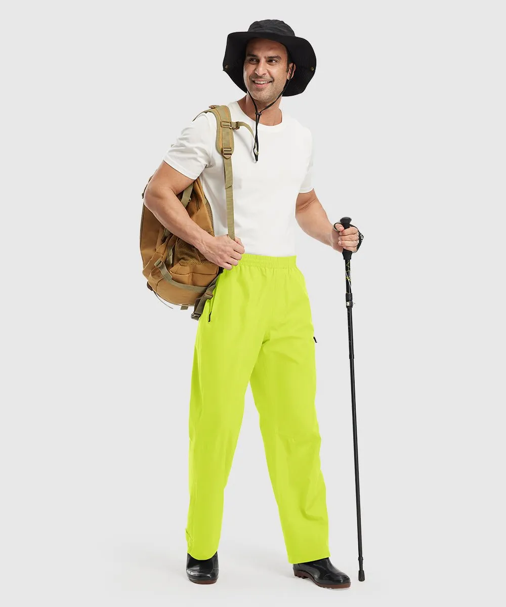 Men's High Performance Waterproof Breathable Rain Pants