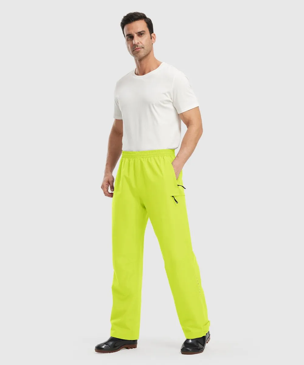Men's High Performance Waterproof Breathable Rain Pants