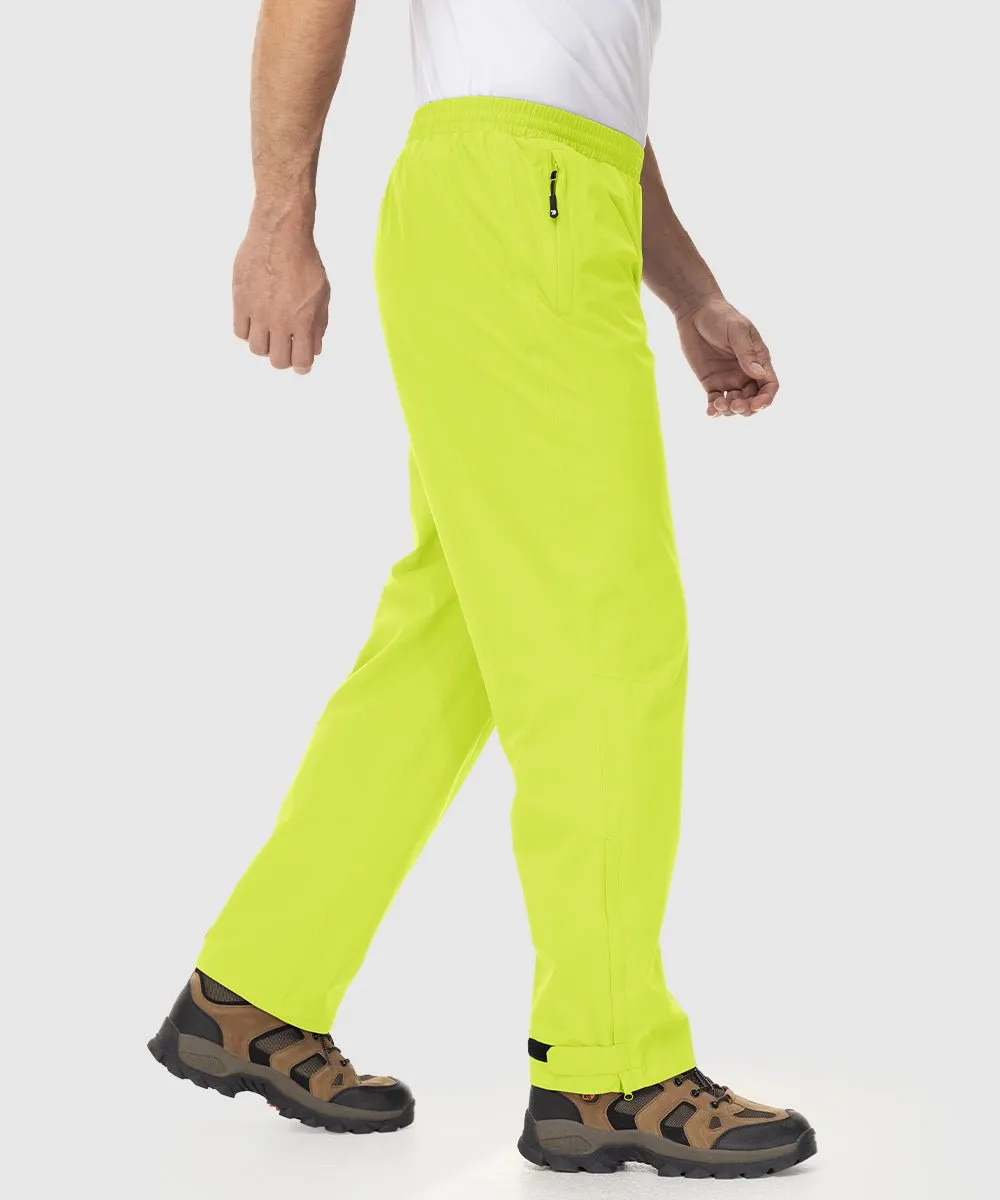 Men's High Performance Waterproof Breathable Rain Pants