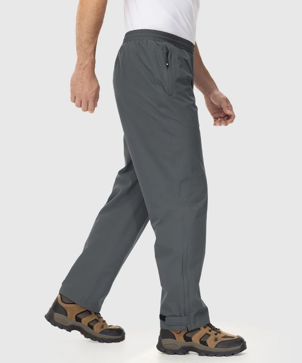 Men's High Performance Waterproof Breathable Rain Pants
