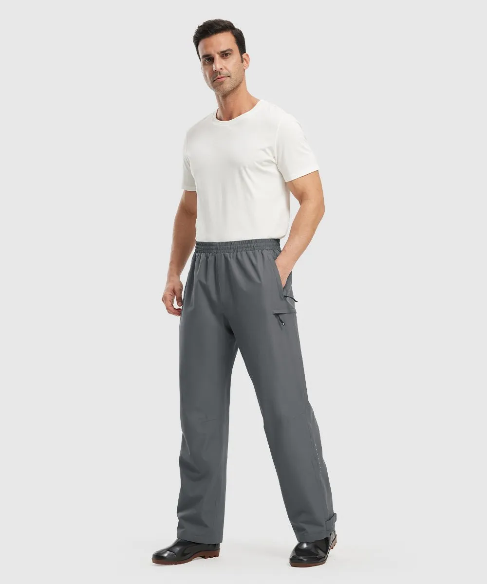 Men's High Performance Waterproof Breathable Rain Pants