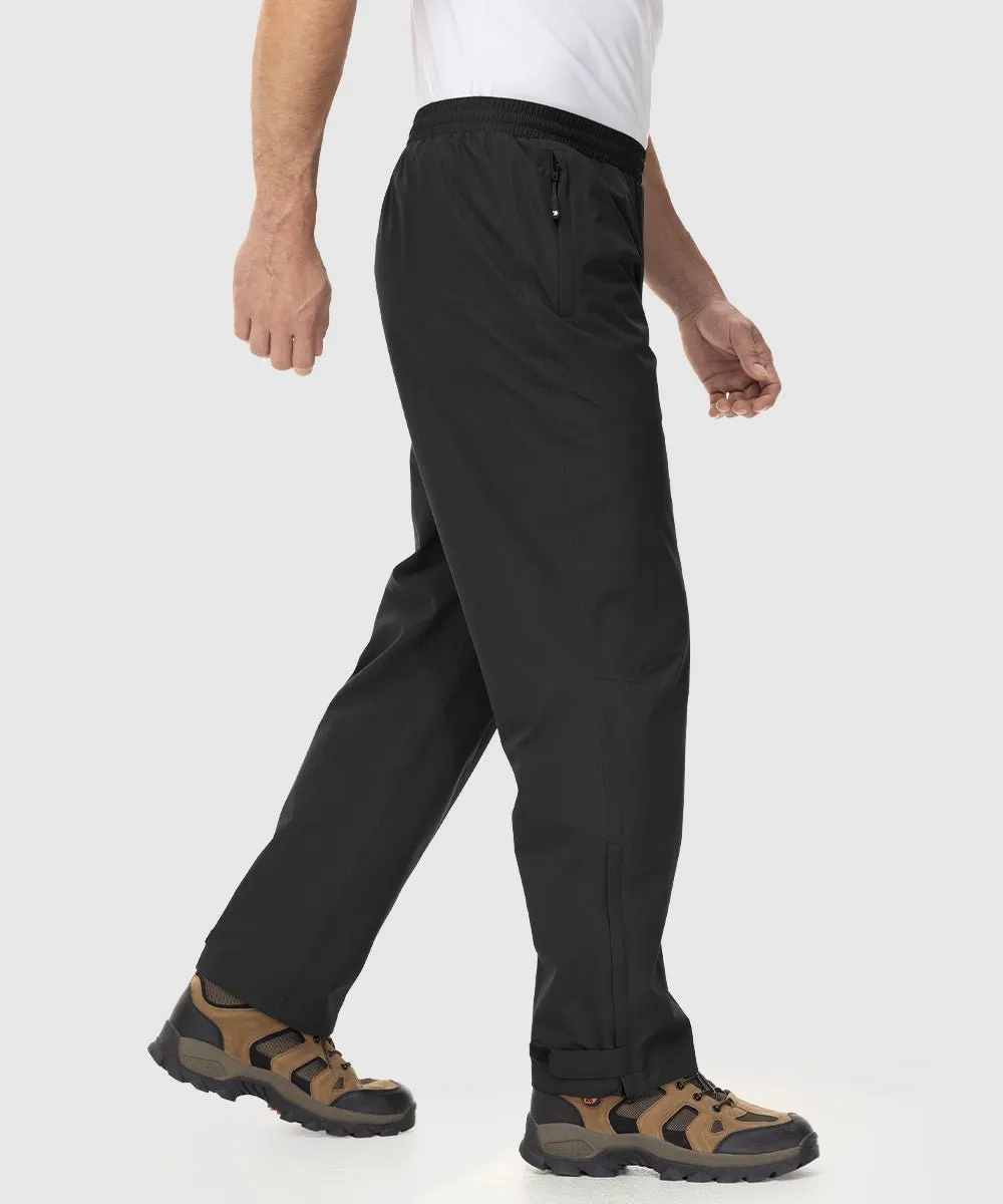Men's High Performance Waterproof Breathable Rain Pants