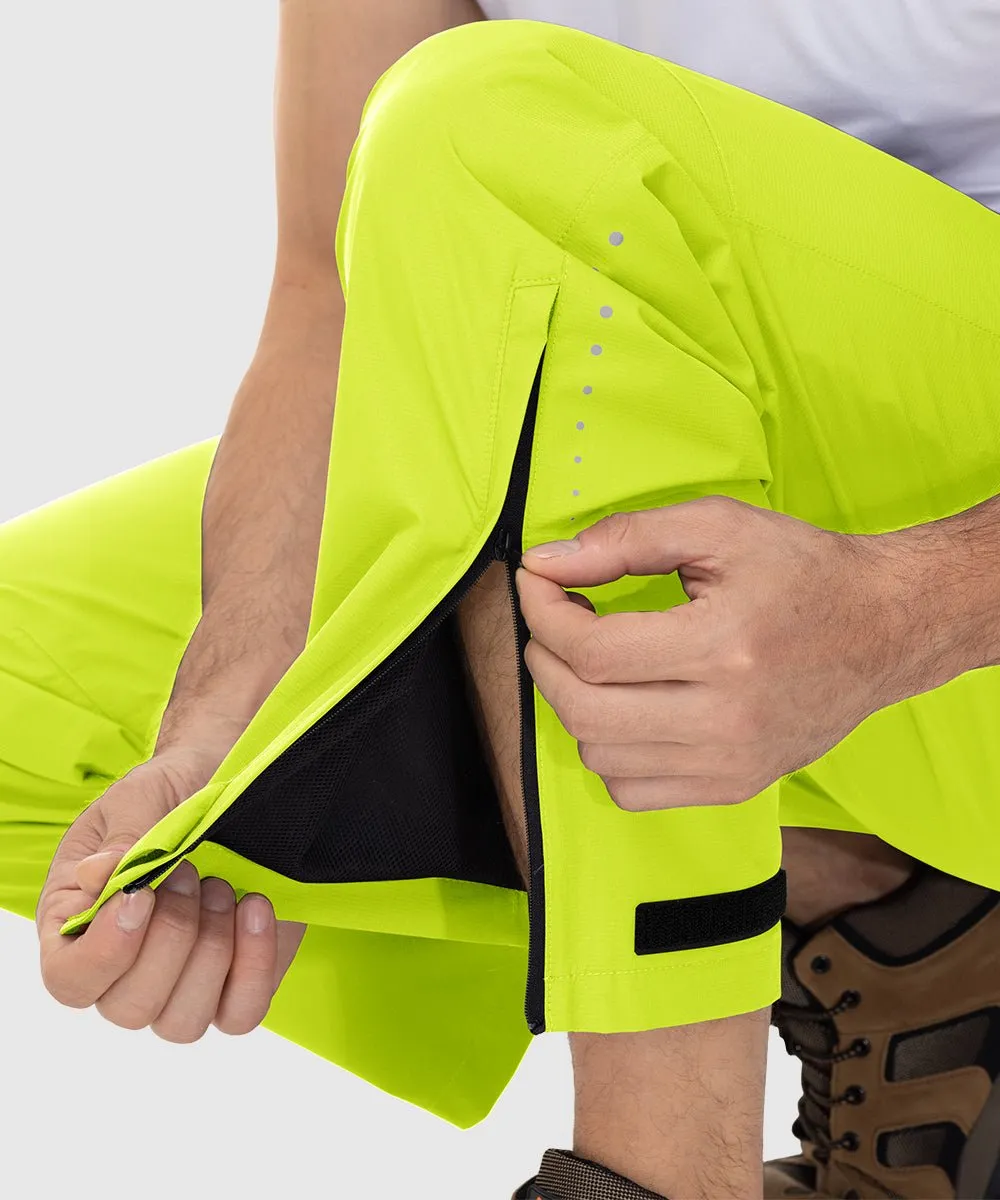 Men's High Performance Waterproof Breathable Rain Pants
