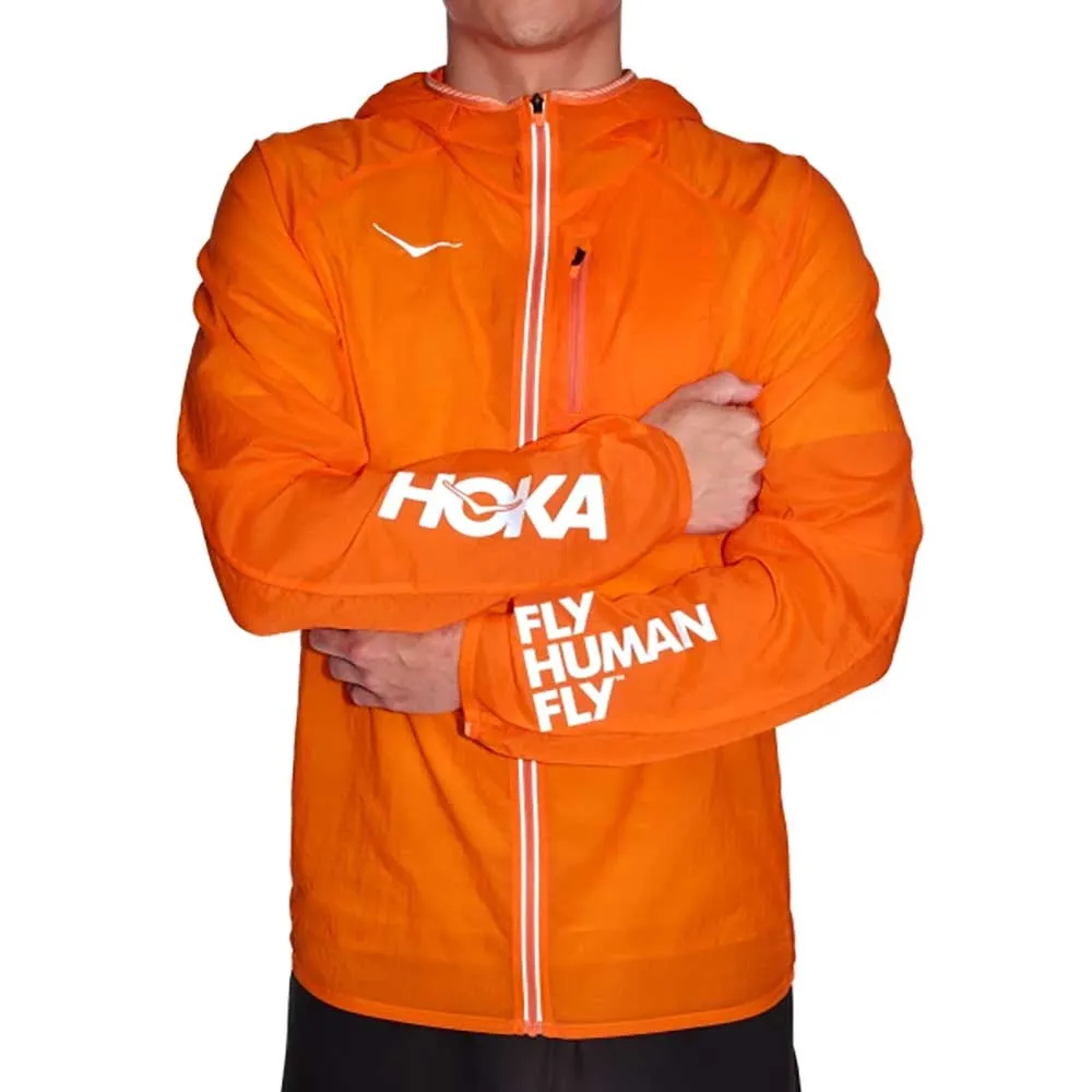 Men's Skyflow Jacket Viz - Electric Tangerine