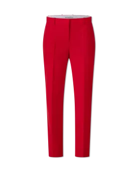 Regular Fit Wool Cigarette Pants