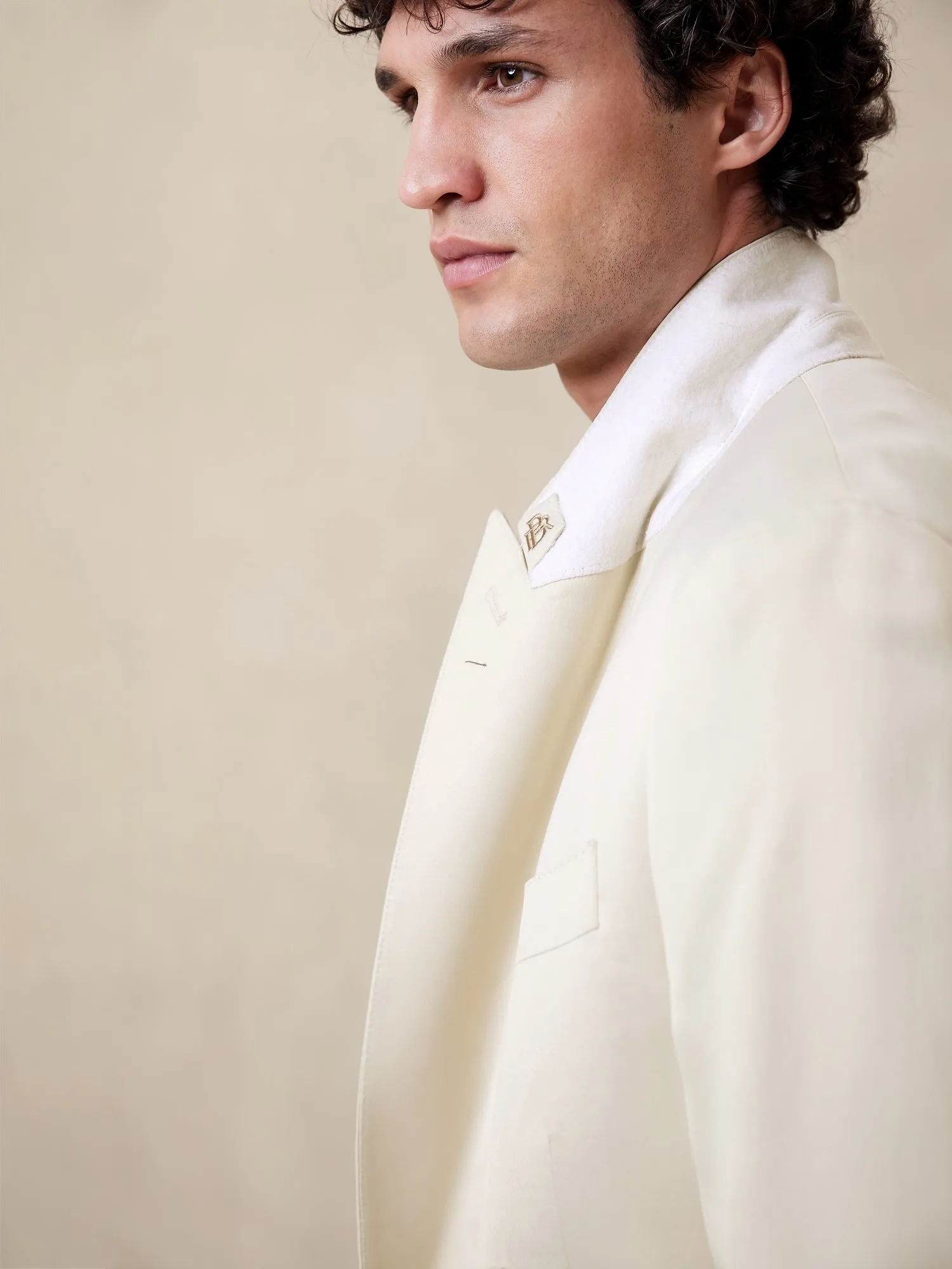 Reyes Italian Satin Tuxedo Jacket