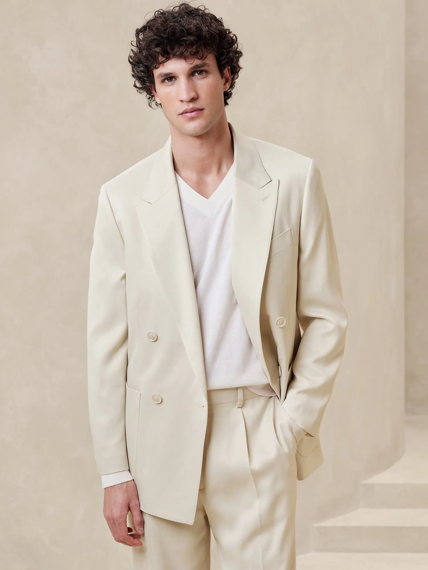 Reyes Italian Satin Tuxedo Jacket