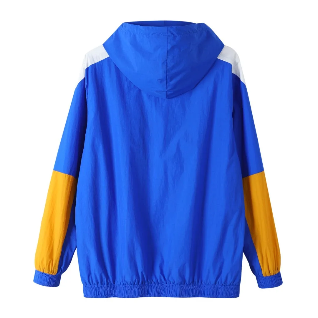 SGRho Half Zip Windbreaker Jacket Read Description