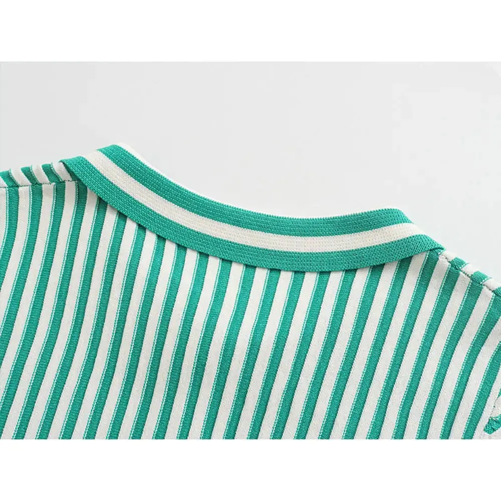 Striped Polo Shirt
