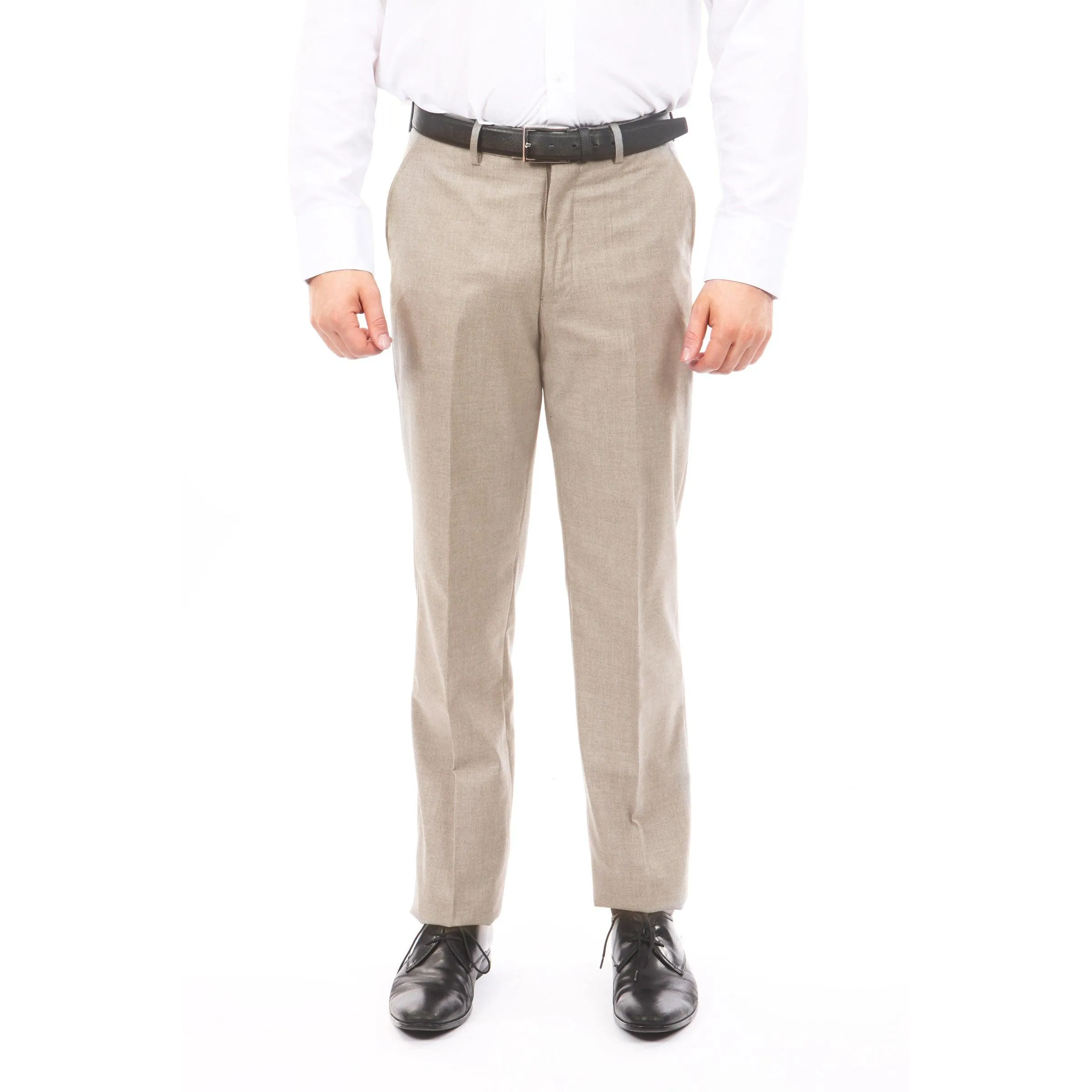Tazio Slim Fit Stretch Dress Pants, Tan