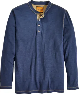 Venado Heavyweight Flex Henley - Long Sleeve Shirts for Men