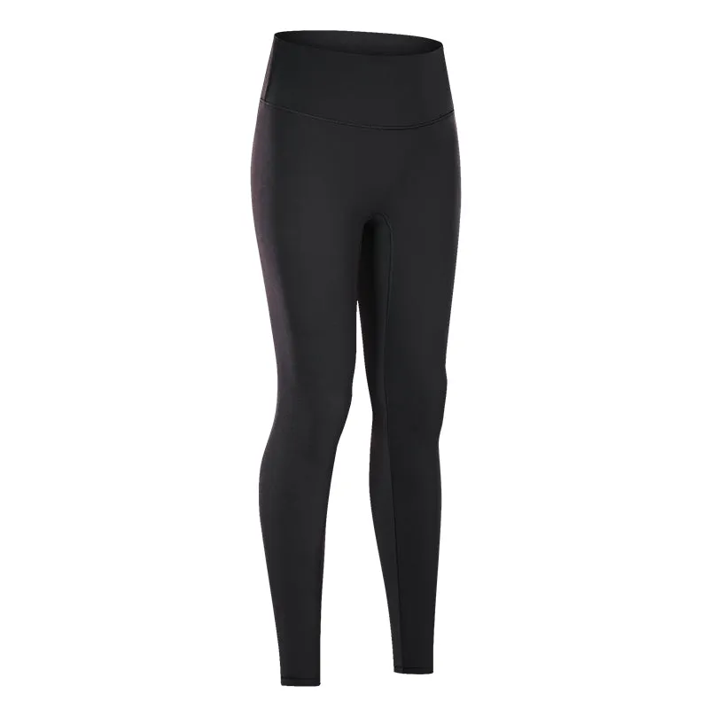 Women's Fleece Lined Yoga  Legging High Waisted Thermal  Hiking Running Tights