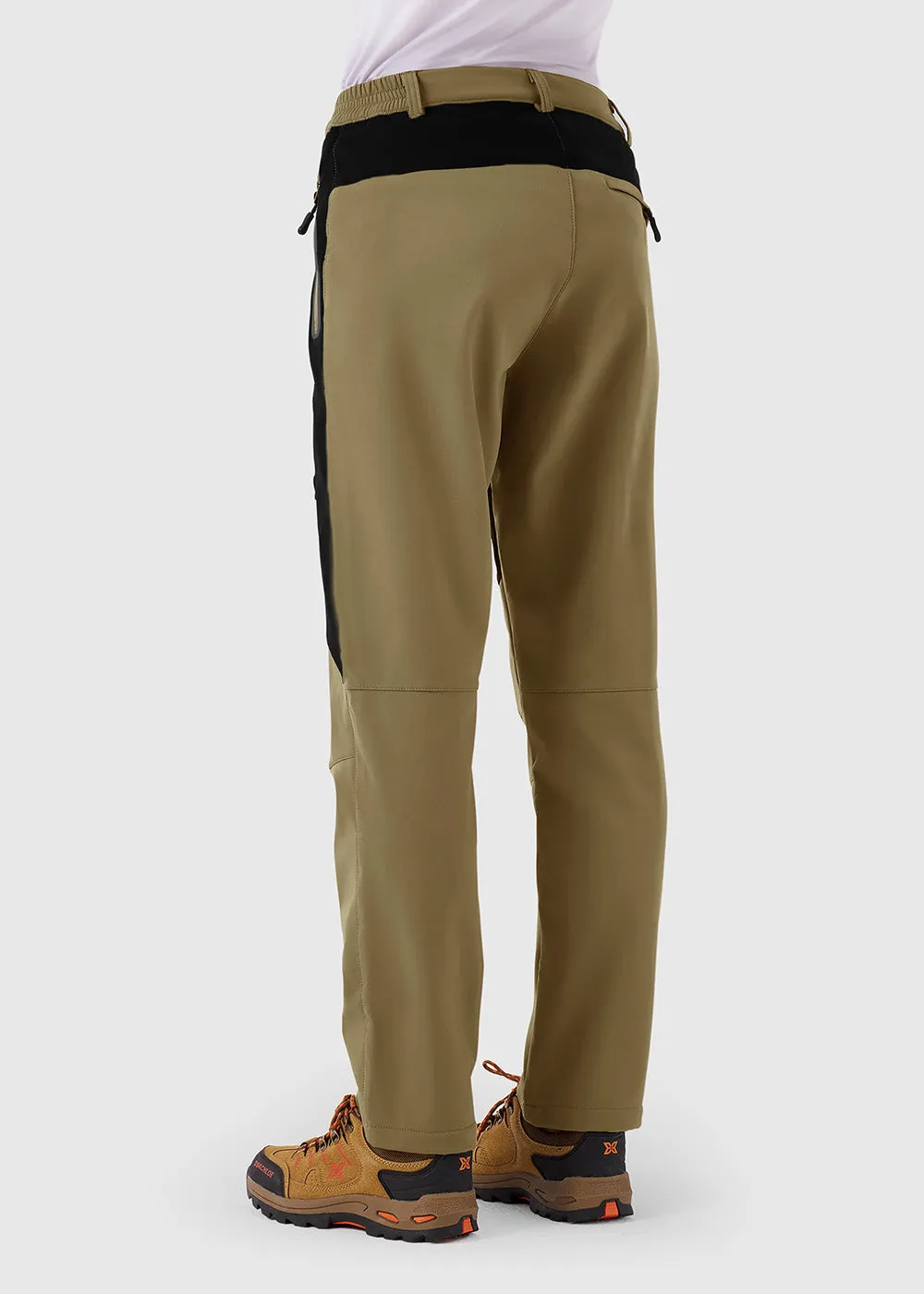 Women's Windproof Fleece Lined Hiking Pants